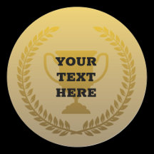 Ganadora de la copa trofeo de oro