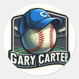 PEGATINA REDONDA GARY CARTER