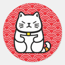 Gato afortunado japonés o Maneki-Neko