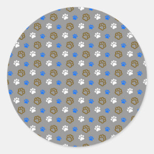 Pegatina Redonda Gato encantador