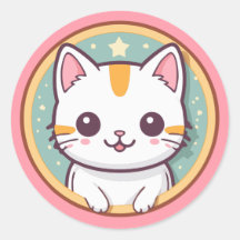 Gato japonés lindo Kawaii Kitten