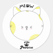 Gato Kawaii amarillo amarillo amarillo mojado posi