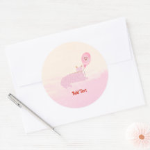 Gato rosa lindo gracias