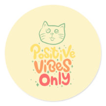Gato Solo Vibraciones Positivas