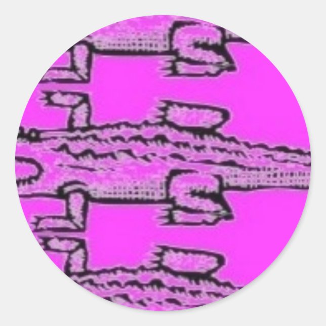 Pegatina Redonda gatoraide (Anverso)