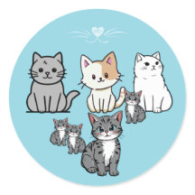 Gatos de Dibujos Animados