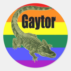 Pegatina Redonda Gaytor