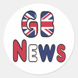 Pegatina Redonda GB News
