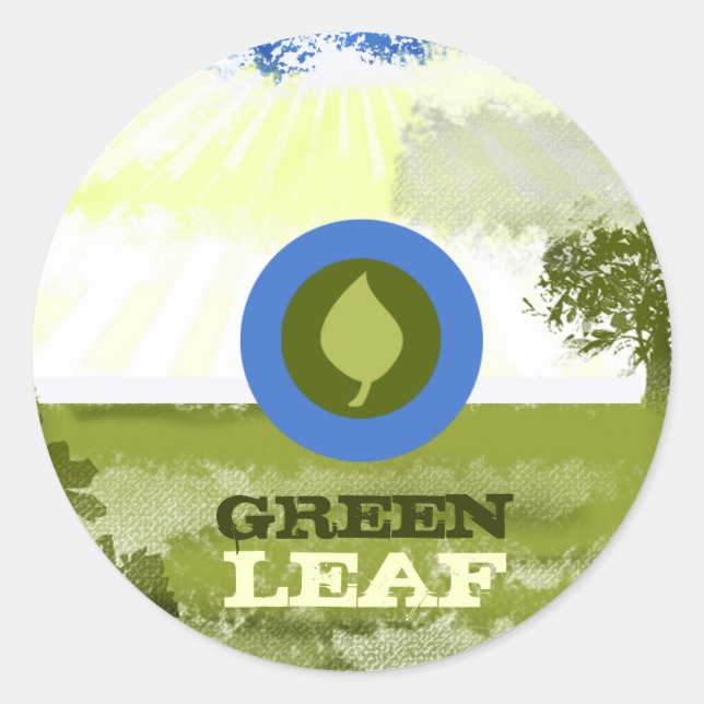 Pegatina Redonda GC | Pegatinas del campo de los sueños (Anverso)