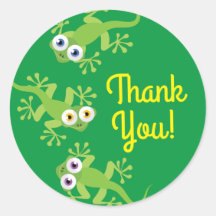 Gecko Lizards Birthday Party Cute Kids Gracias