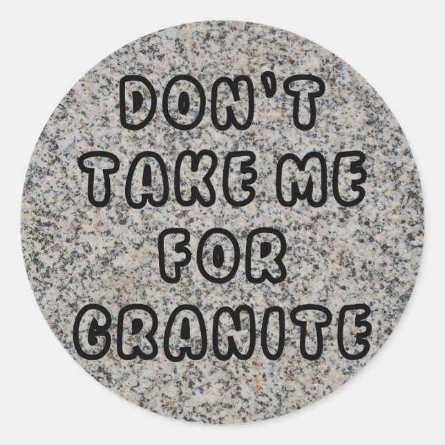 Pegatina Redonda Geólogo (Anverso)