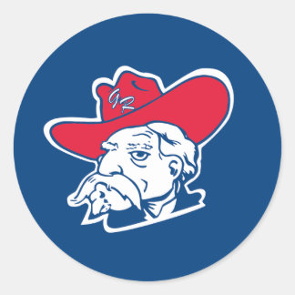 Pegatina Redonda Georgia Rebels 16U Baseball