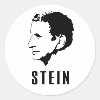 Pegatina Redonda Gertrude Stein
