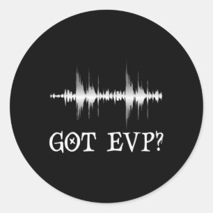 Pegatina Redonda Ghost Magnet Ghost Hunting Ghost Hunter Paranormal