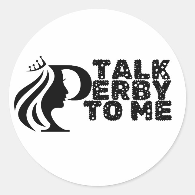 Pegatina Redonda Giddy The F Up (Anverso)