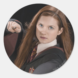 Pegatina Redonda Ginny Weasley