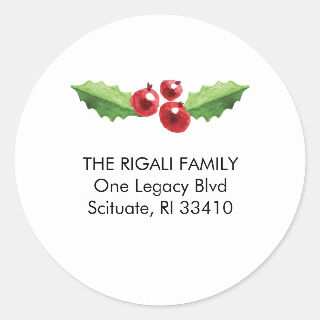 Pegatina Redonda Girasol y azul marino floral botánico boda (Anverso)