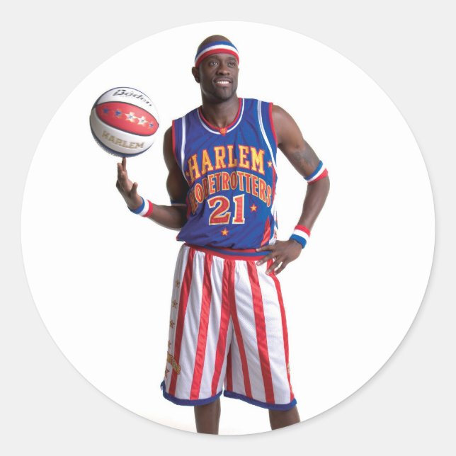 Pegatina Redonda Giro de bola K especial (Anverso)