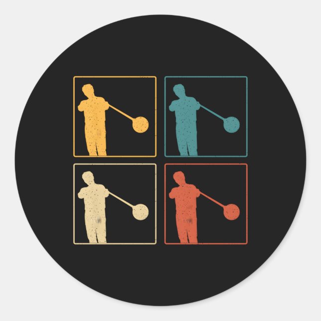 Pegatina Redonda Glassmaker Glassbling (Anverso)