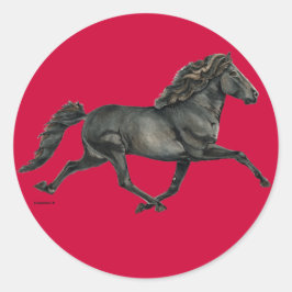 Pegatina Redonda Gletta