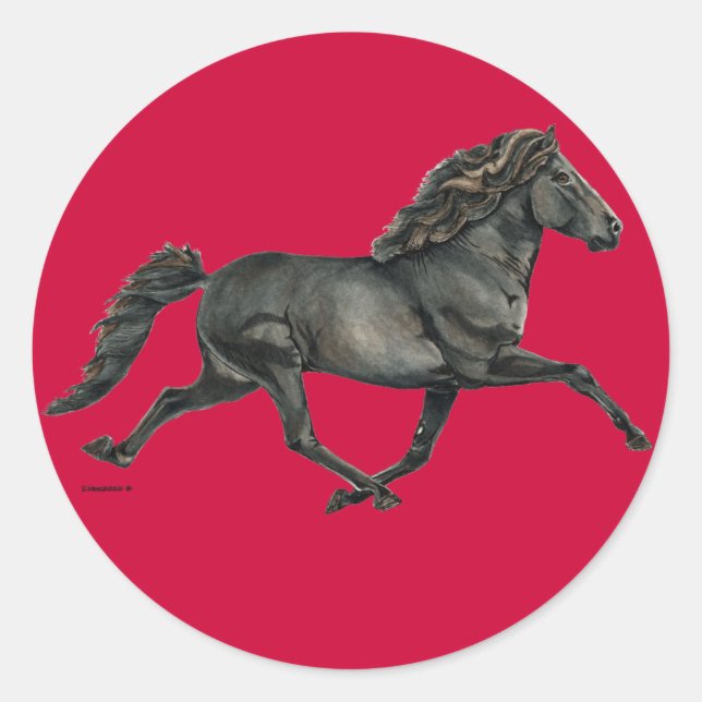 Pegatina Redonda Gletta (Anverso)