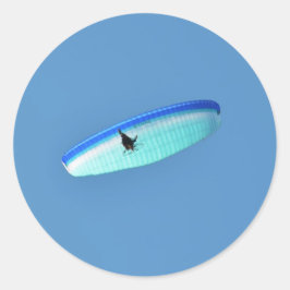 Pegatina Redonda Glider Pará Powered