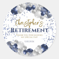 Globos de la Marina Fiesta de Jubilación