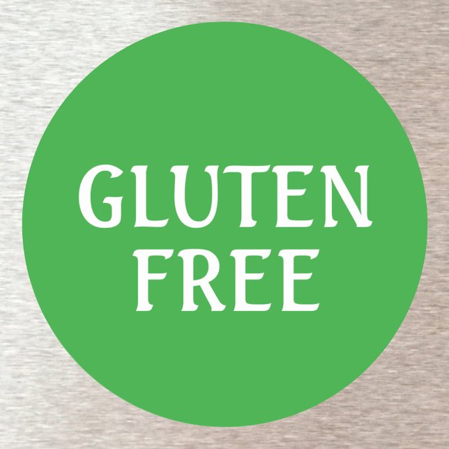 Pegatina Redonda Gluten Free Round (Subido por el creador)