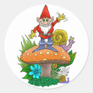 Pegatina Redonda Gnome.jpg que agita