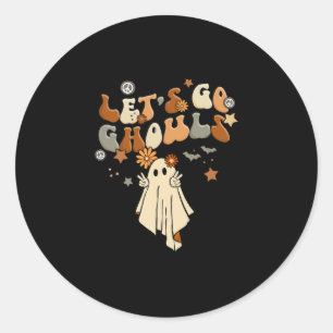 Pegatina Redonda Go Ghouls Comfy Halloween Cosy Autum Fall