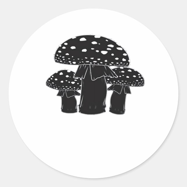 Pegatina Redonda Goblincore Later Classic (Anverso)