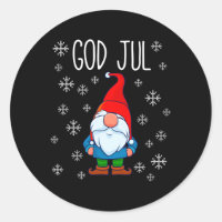 God Jul Swedish Tomte Gnome Scandinavian Merry