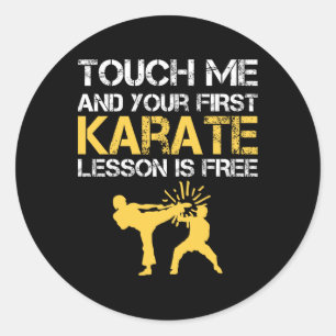 Pegatina Redonda Goju Ryu Karate 3