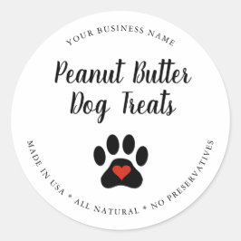 Pegatina Redonda Golosina Natural para Perros Gourmet