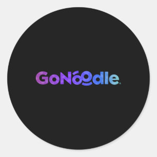 Pegatina Redonda Gonoodle