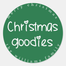 Goodies navidades - Green personalizado