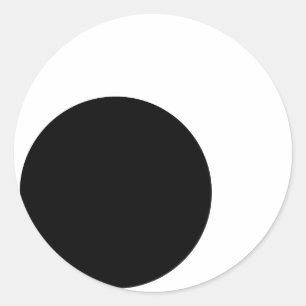 Pegatina Redonda Googly Eyes (sin frontera)