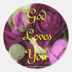 Pegatina Redonda GothicChicz por hoja de 20