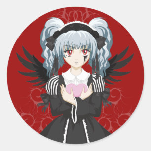 Pegatina Redonda Gothloli