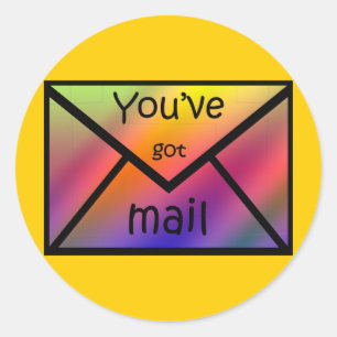 Pegatina Redonda gotmail