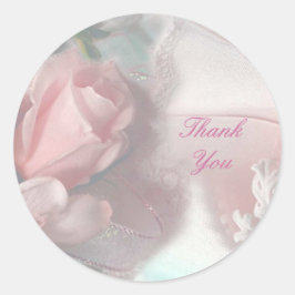 Pegatina Redonda Gracias