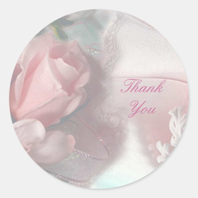 Pegatina Redonda Gracias (Anverso)