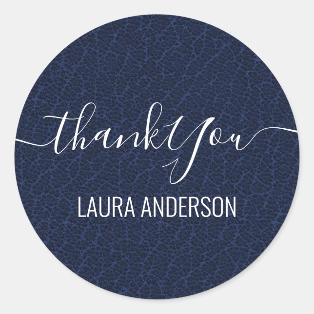 Pegatina Redonda Gracias (Anverso)