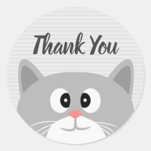 Pegatina Redonda Gracias