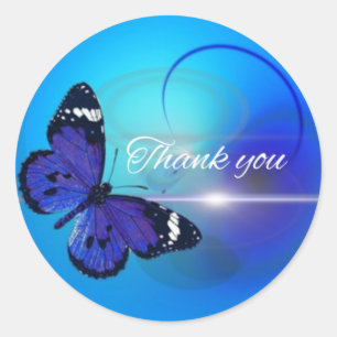 Pegatina Redonda Gracias