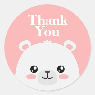 Pegatina Redonda Gracias