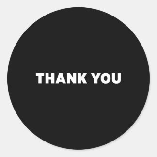 Pegatina Redonda Gracias