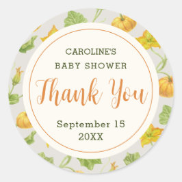 Pegatina Redonda gracias