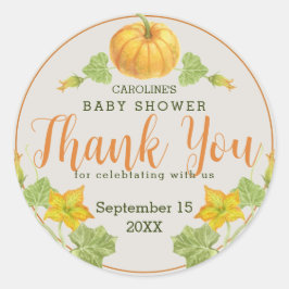 Pegatina Redonda gracias