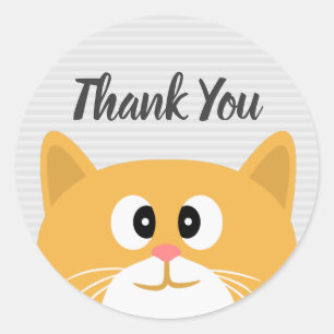 Pegatina Redonda Gracias